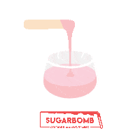 sugarbombwax waxing sugarbomb sugarbombwax Sticker