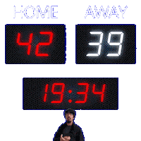 39 Away Sticker