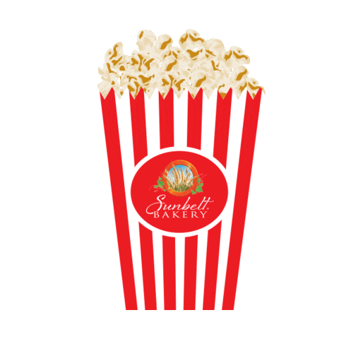 Movie Popcorn Sticker by Sunbelt Bakery