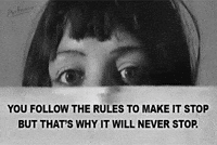 Stop Good Luck GIF by PEEKASSO