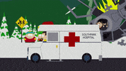 eric cartman fire GIF by South Park 