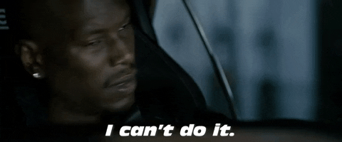 I Cant Do It Furious 7 GIF by Fast & Furious