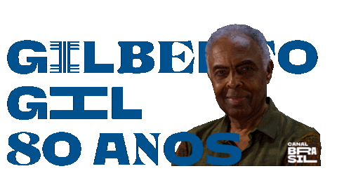 Gilberto Gil Sticker by canalbrasil