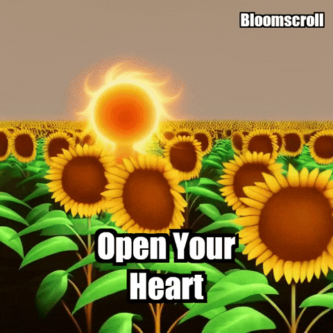 Open Your Heart Wisdom GIF by Bloomscroll