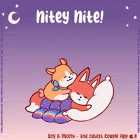 Sweet Dreams Night GIF by SoyandMochi