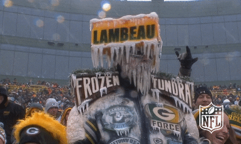 Freezing Green Bay Packers GIF by NFL