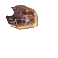 Toast Toastbrot Sticker by Max Vol