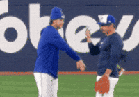 High Five Blue Jays GIF by Toronto Blue Jays