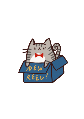 New Reel Sticker by Stickerrific