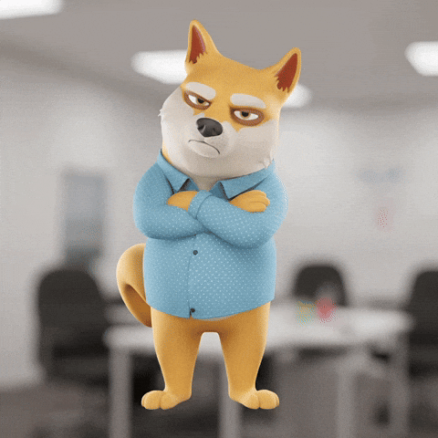 Angry Shiba Inu GIF by Doge Pound