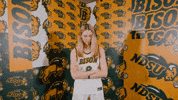 Womens Basketball Bison GIF by NDSU Athletics