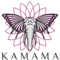 kamamalifestyle logo pink fitness trippy Sticker