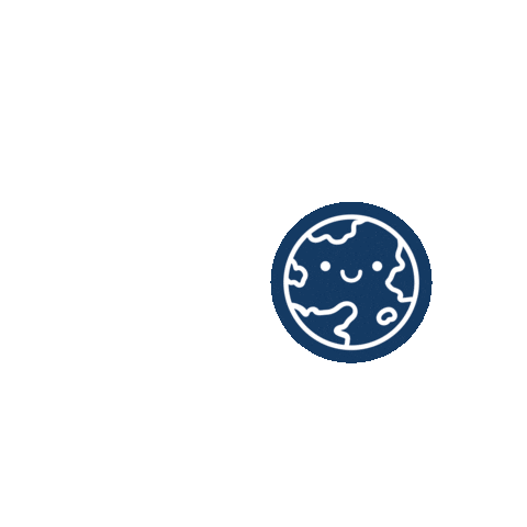 World Earth Sticker by Airly Foods