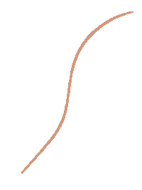 Line Curve Sticker