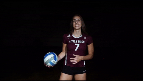 Littlerockvb GIF by Little Rock Athletics