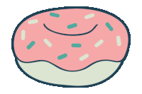 Party Pink Sticker by chrixmorix