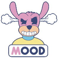 Angry Dog Sticker by chrixmorix