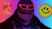 Smiley Face Dancing GIF by Bespattered Facade