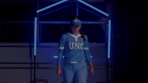 Point Softball GIF by UNC Tar Heels