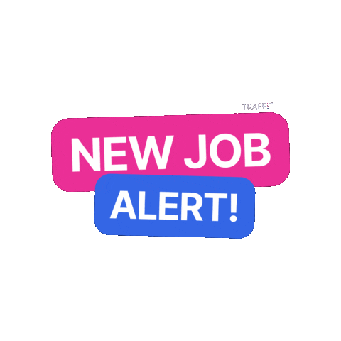 Job Recruitment Sticker by TRAFFIT
