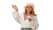Happy Relax Sticker by Salon Line