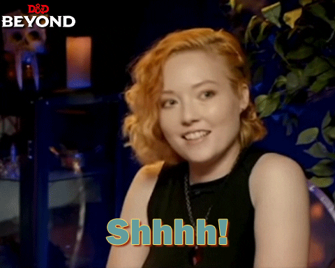 DnD_Beyond giphyupload dnd shut up calm GIF