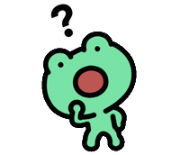 banguri animals animal frog amphibian Sticker