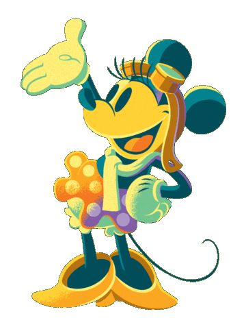 Minnie Mouse Sticker by Disney D23