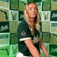 South Florida Horns Up GIF by USF Athletics