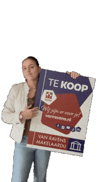 Vanravens Sticker by Makelaardij van Ravens