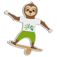 Gymnastics Balanceboard Sticker by Das Turnfest