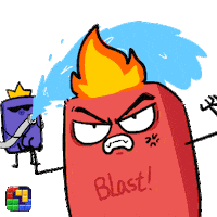 Firefighter Dont Be Angry Sticker