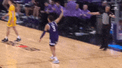 College Hoops Wildcats GIF by Northwestern Athletics