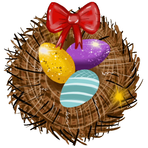 Holiday Easter Sticker