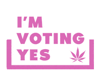 Cannabisreferendum Sticker by HealthNotHandcuffs