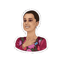 Claudia Sheinbaum Morena Sticker