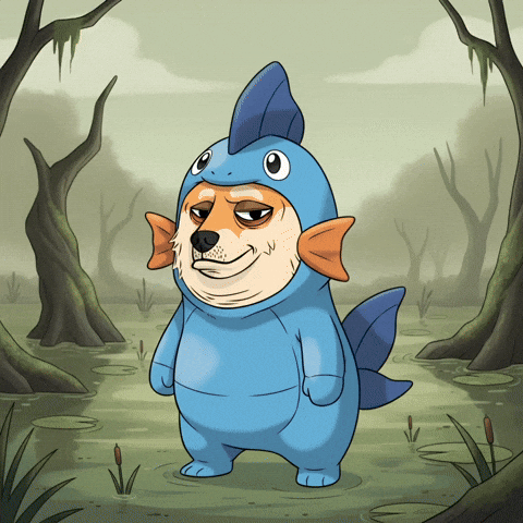 Tired Digital Art GIF by Doge Pound