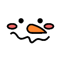 Christmas Snowman Sticker by Navarre Press