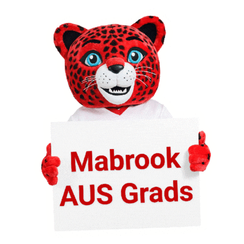 Aus Sticker by American University of Sharjah