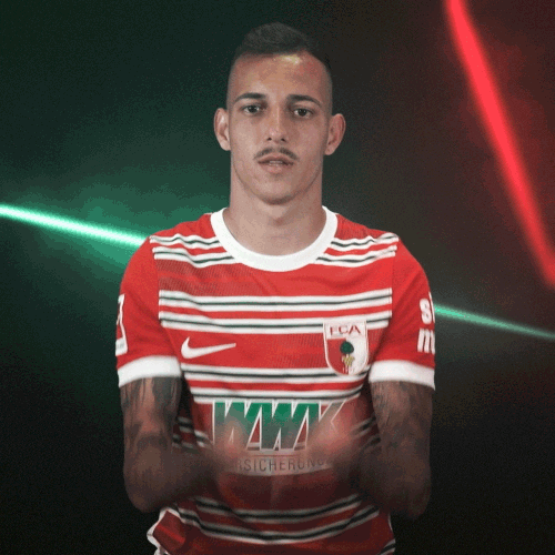 Happy Football GIF by FC Augsburg 1907
