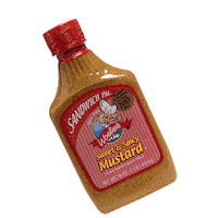 woebermustard mustard honey mustard mustardfest woeber Sticker