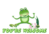 youre welcome Sticker