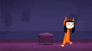 Tired Over It GIF by Kitty Is Not A Cat
