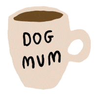 Dog Coffee Sticker by limpetstore