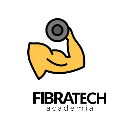 Gym Muscle Sticker by Academia Fibratech