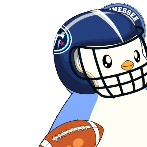 Tennessee Titans Football Sticker by Pudgy Penguins