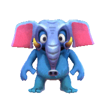 Happy Watch Out Sticker by The Animasks