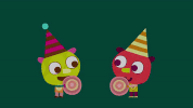 olobobtop happy fun animation tv GIF