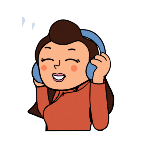 Mmusic giphyupload music ay aya Sticker