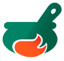 CyberCook fire cooking fogo panela Sticker